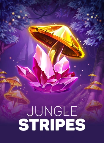 Jungle Stripes slot met kristalpaddestoel